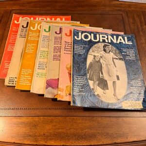 Vintage Ladies Home Journal Magazine Lot 1965-1966 Jackie Kennedy Nancy Sinatra